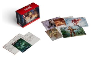 Dungeons & Dragons RPG Referenzkarten: Monster (Mystisch und Bedrohlich) *EN*