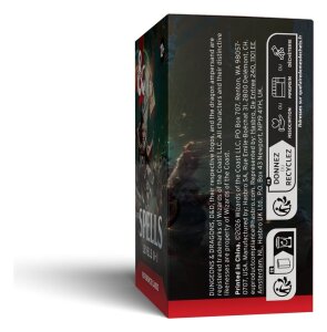Dungeons & Dragons RPG Referenzkarten: Zaubersprüche (Stufen 0-1) *EN*
