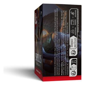 Dungeons & Dragons RPG Referenzkarten: Zaubersprüche (Stufen 4-5) *EN*