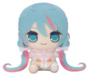 Hatsune Miku Kyurumaru Big Plüschfigur Rabbit Ear...