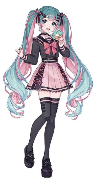 Hatsune Miku Sweet School Life PVC Figur Bitter & Sweet Version 18 cm