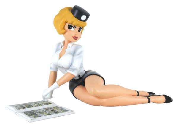 Natacha Resin Statue Pause Lecture 15 cm