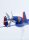 Royal Space Force: The Wings of Honnêamis Plastic Model Kit 1/72 Honneamise Oukoku Air Force Fighter Schira-DOW 3rd (Two-seater) 21 cm