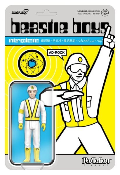 Beastie Boys ReAction Actionfigur Wave 04 Ad-Rock (Intergalactic Crossing Guard)