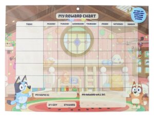 Bluey Belohnungsplan-Set
