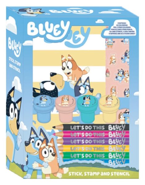 Bluey Kreativ-Malset 14-teilig