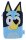 Bluey Plüsch Federmäppchen Blau