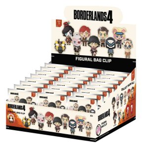 Borderlands 3D PVC-Taschenanhänger Serie 1 Blind Bag...