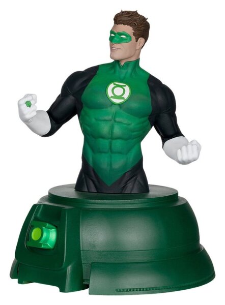 DC Direct Green Lantern Büste 1/1 Hal Jordan with Power Ring Prop Replica (Gold Label) 26 cm