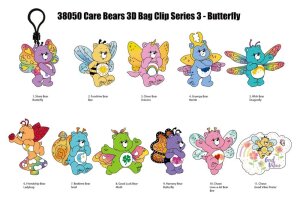 Die Glücksbärchis 3D PVC-Taschenanhänger Serie 3 Blind Bag Display (24)