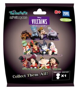Disney Villains Twinchees Minifiguren Lil Sleepers 5 cm Blind Pack Display (24)
