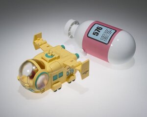 Dragon Ball Z Changearts Actionfigur Hoi-Poi Kapsel No. 576 Bulmas Airplane 8 cm