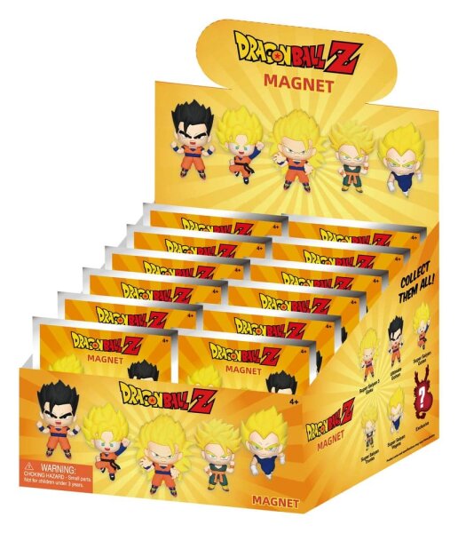Dragonball Z 3D PVC-Magnete Serie 1 Blind Bag Display (12)