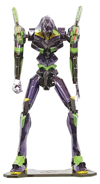 Evangelion Metallic Nano Plastic Model Kit Unit 01 17 cm