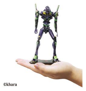 Evangelion Metallic Nano Plastic Model Kit Unit 01 17 cm