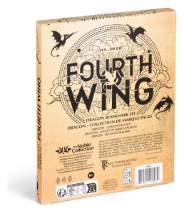 Fourth Wing Lesezeichen 2er-Set Dragon 15 cm