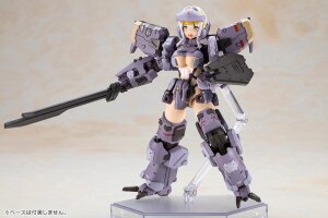 Front Mission Plastic Model Kit Non Zenith Girl Gray Ver. 16 cm