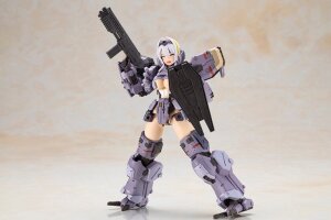 Front Mission Plastic Model Kit Non Zenith Girl Gray Ver. 16 cm