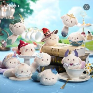 Genshin Impact Plüschfiguren Tea Party Companion Dodoco Blind Box 17-20 cm Display (9)