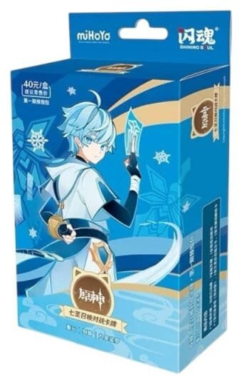 Genshin Impact Sammelkartenspiel - Pre-Build Starter Deck 07 - Chongyun - Series 1 *Chinesische Version*