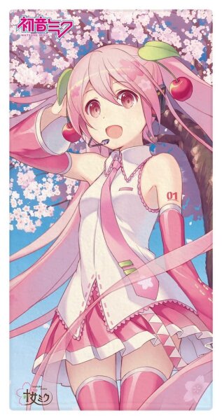 Hatsune Miku Handtuch Sakura 75 x 150 cm
