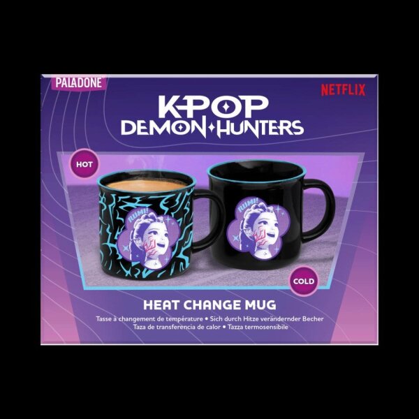 KPop Demon Hunters Tasse mit Thermoeffekt