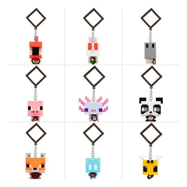 Minecraft Taschenanhänger Scented Series 4 Blind Box Sortiment (24)