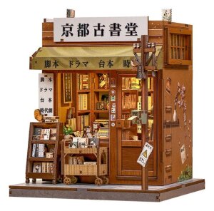 Miniature House Model Kit Antique Bookery of Kyoto 18 x...