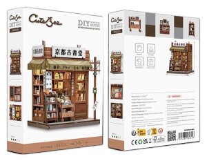 Miniature House Model Kit Antique Bookery of Kyoto 18 x...