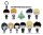 Mob Psycho 100 3D PVC-Taschenanhänger Serie 1 Blind Bag Display (24)