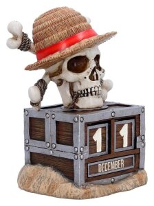 One Piece Ewiger Kalender Luffy Jolly Roger 16 cm