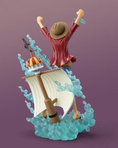 One Piece Figuarts ZERO (STARTune) PVC-Figur Monkey D. Luffy -Setting out for the New World- 25 cm