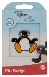 Pingu Ansteck-Pin Headphones Limited Edition
