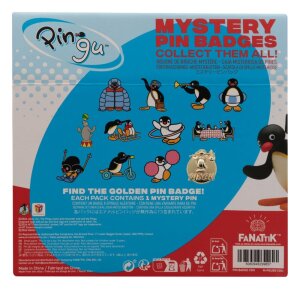 Pingu Mystery Ansteck-Pins Blind Box Display (12)