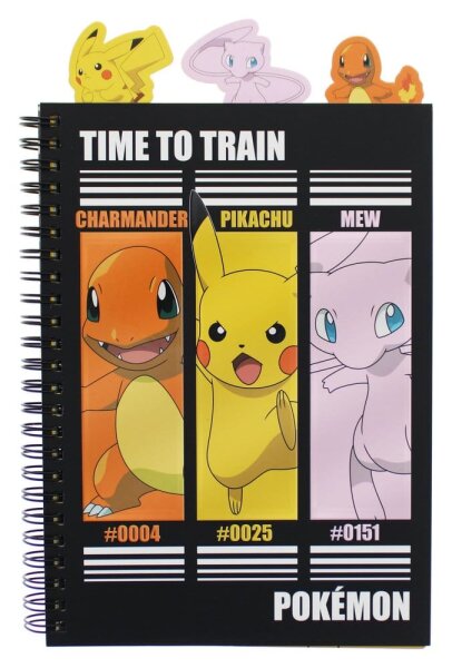 Pokemon Notizbuch A5 Project Book Time to Train