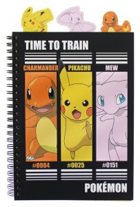 Pokemon Notizbuch A5 Project Book Time to Train