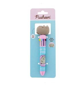 Pusheen Mehrfarbiger Stift Spinny By The Pool Blau