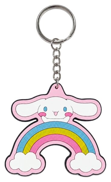 Sanrio Gummi-Schlüsselanhänger Cinnamoroll 6 cm