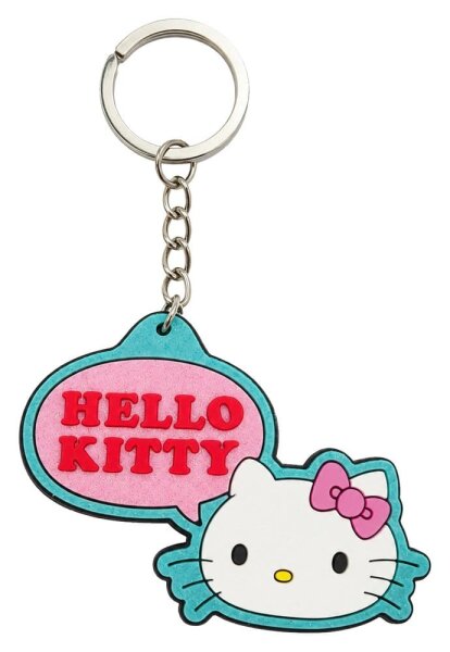 Sanrio Gummi-Schlüsselanhänger Hello Kitty 5,5 cm