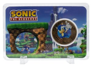 Sonic the Hedgehog Sammelmünze 35. Jubiläum Limited Edition