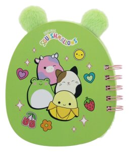 Squishmallows Plüsch Notizbuch A5 Frosch