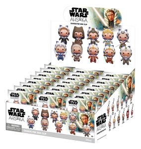 Star Wars Ahsoka 3D PVC-Taschenanhänger Serie 1...