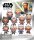 Star Wars Ahsoka 3D PVC-Taschenanhänger Serie 1 Blind Bag Display (24)