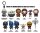 Star Wars The Mandalorian 3D PVC-Taschenanhänger Serie 3 Blind Bag Display (24)