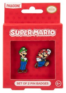 Super Mario Ansteck-Pin 2er-Pack