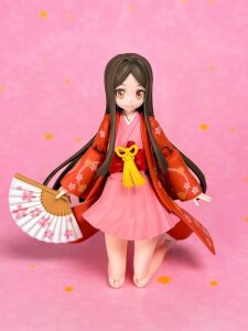 Suwahime Plafia Plastic Model Kit Suwahime (Minifiguren-Set) 14 cm