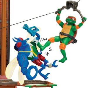 Teenage Mutant Ninja Turtles: Mutant Mayhem Spielset Sewer Lair New Version