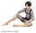 Attack on Titan G.E.M. Series PVC Figur Squad Captain Levi Palm Size 9 cm