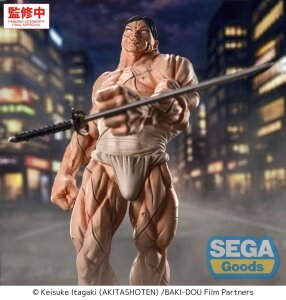 Baki-Dou Luminasta PVC Figur Kaoru Hanayama 23 cm
