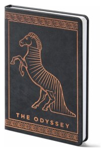 Die Odyssee (2026) Notizbuch Trojanisches Pferd 15 x 22 cm